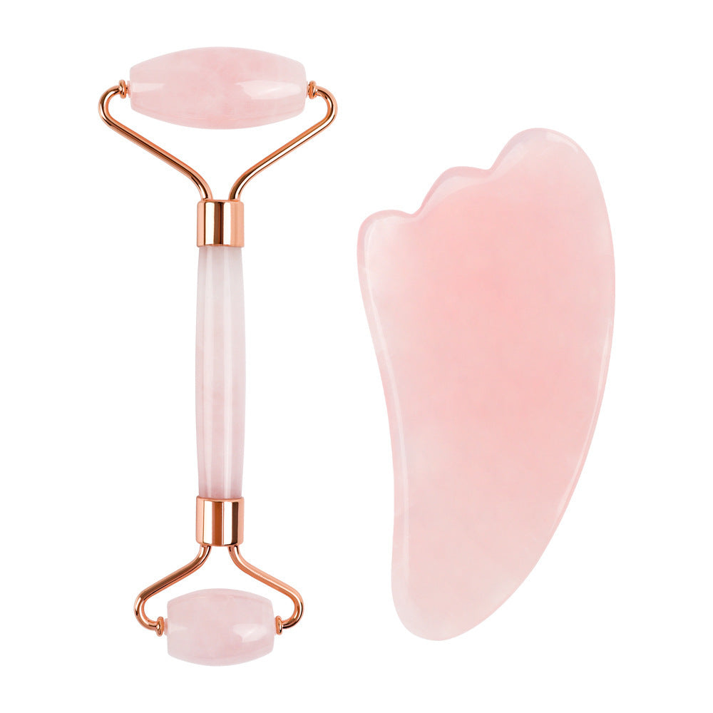 2-in-1 Jade Roller & Gua Sha Set + Free Gift Box