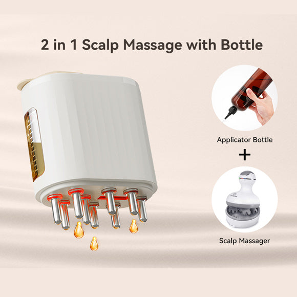 2-in-1 Electric Scalp Massager + Free Strengthening Oil
