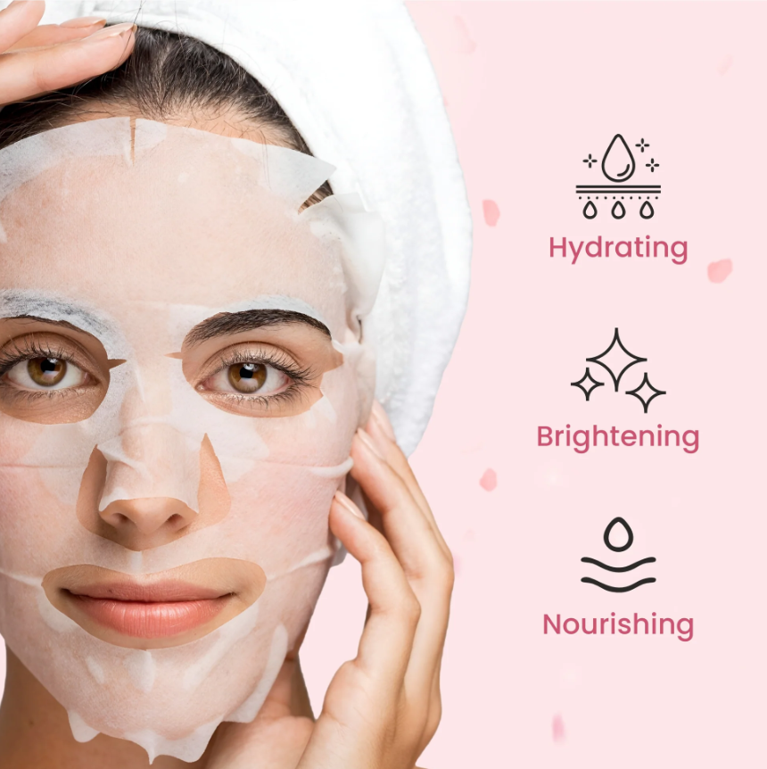 Glow & Go Korean Sheet Mask – Hydrate, Brighten, Refresh